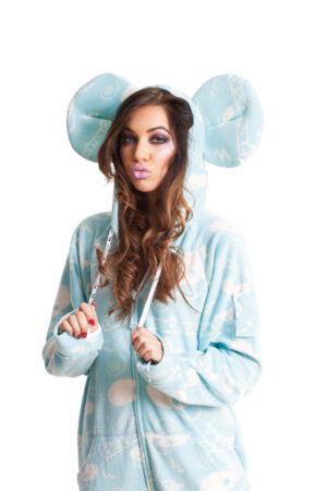 Deadmau5 Adult Footed Onesie Pajamas