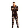 WWE The Rock Adult Footed Pajamas