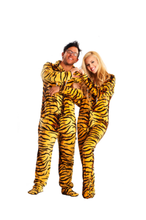 Tiger Adult Footed Costume Onesie