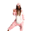 Pink Dragon Adult Kigurumi Costume Onesie